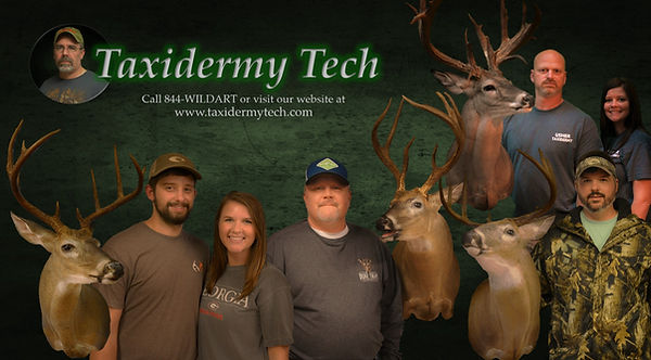 TaxidermyTech training course cover — hands-on taxidermy instruction