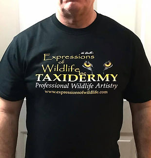 Expressions of Wildlife taxidermy t-shirt